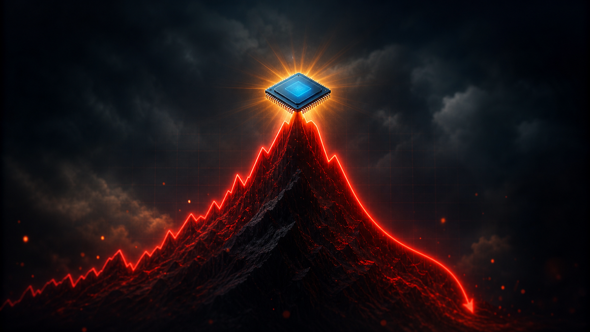 Why Memory Chip Stocks Crashed 14% During a Shortage — and What a 6x P/E Really Means